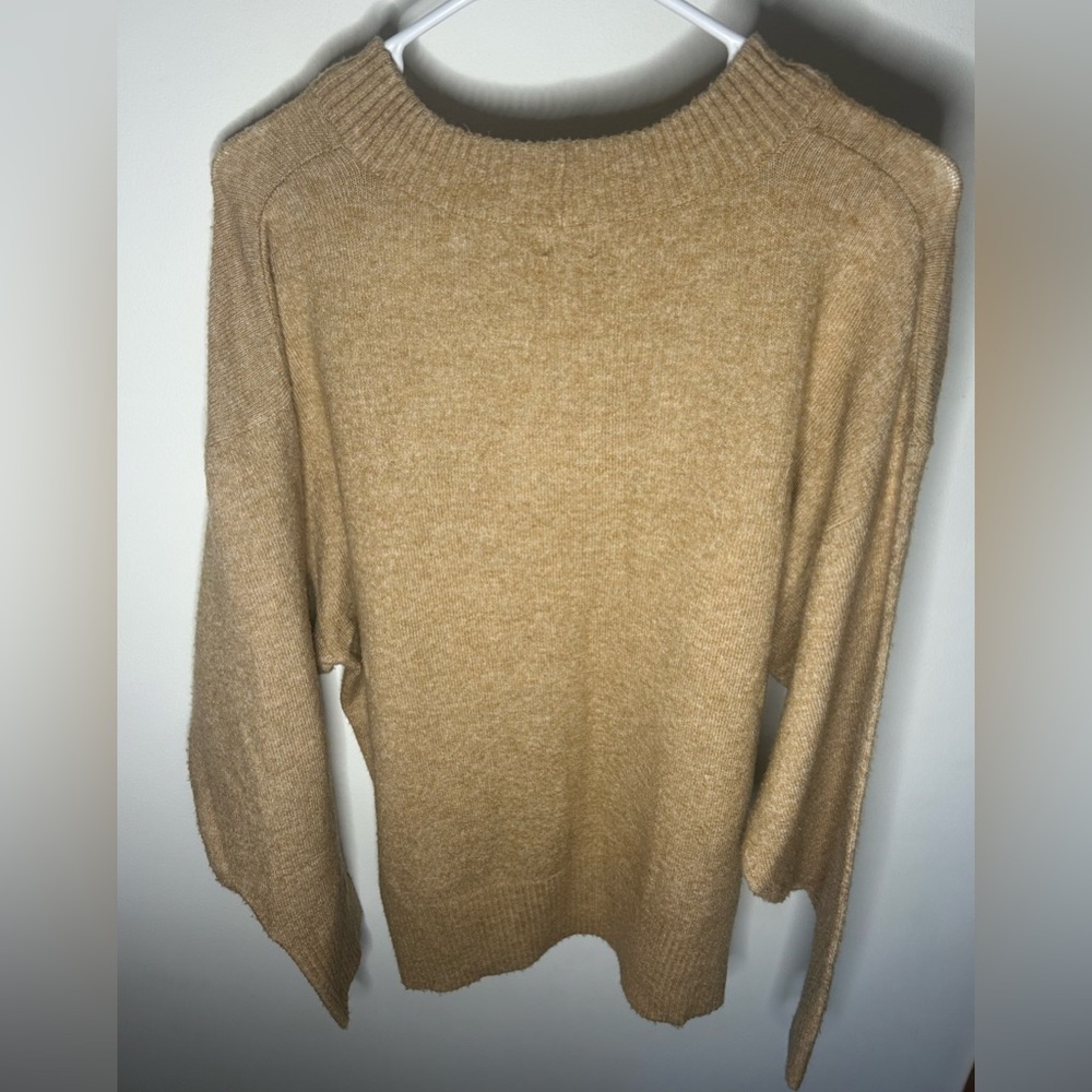 A New Day medium light brown sweater womens